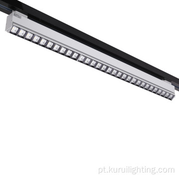 Luz de pista linear de supermercado comercial LED de alumínio